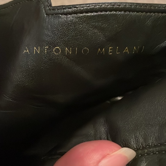 Antonio Melani black boots, size 9. - Picture 6 of 8